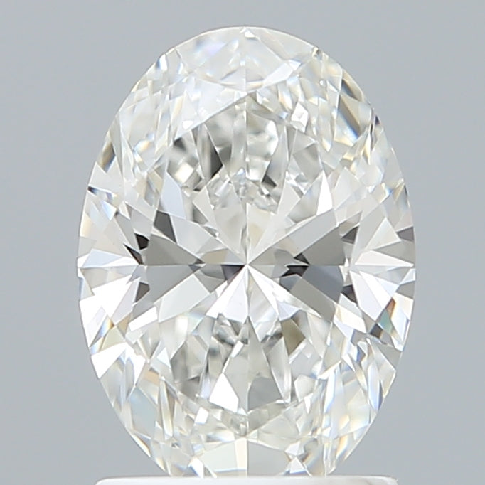 1.60 Carat Oval Shaped, Ideal Cut, G Color, VVS2 Clarity, IGI Certified Lab Grown Diamond