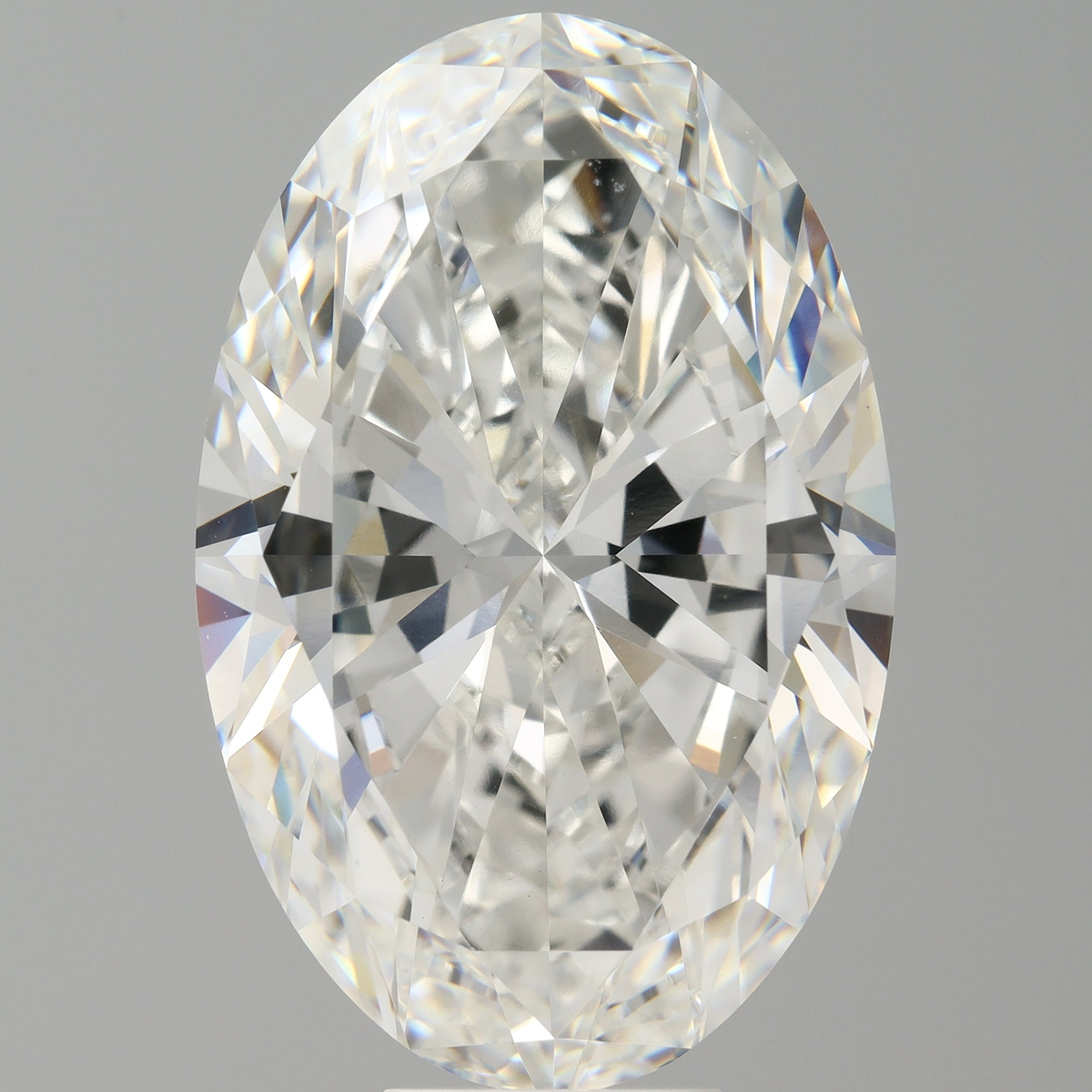 10.75 Carat Oval Shaped, Ideal Cut, F Color, VVS2 Clarity, IGI Certified Lab Grown Diamond