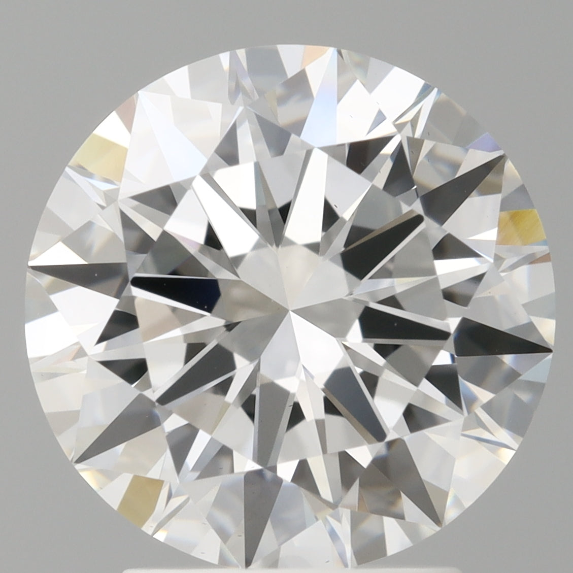 3.00 Carat Round Shaped, Excellent Cut, E Color, VS1 Clarity, IGI Certified Lab Grown Diamond