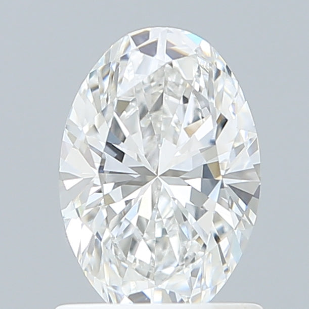 1.07 Carat Oval Shaped, Ideal Cut, D Color, VVS2 Clarity, IGI Certified Lab Grown Diamond