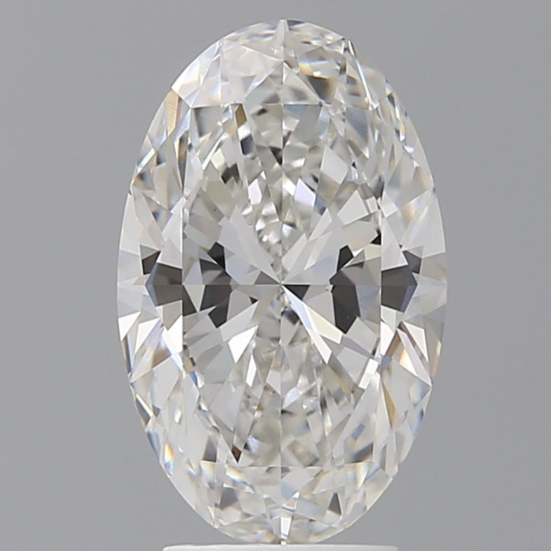 3.55 Carat Oval Shaped, Ideal Cut, E Color, VVS2 Clarity, IGI Certified Lab Grown Diamond