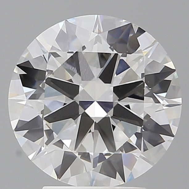 3.52 Carat Round Shaped, Excellent Cut, F Color, VVS2 Clarity, IGI Certified Lab Grown Diamond