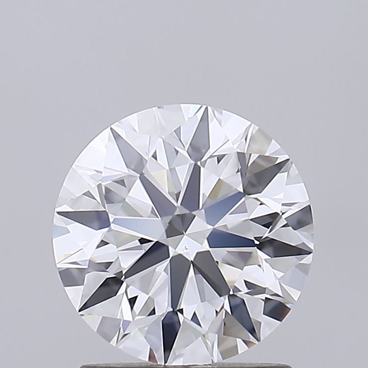 1.50 Carat Round Shaped, Ideal Cut, D Color, VS1 Clarity, IGI Certified Lab Grown Diamond