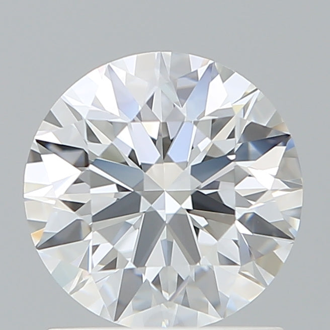 1.32 Carat Round Shaped, Excellent Cut, D Color, VVS2 Clarity, IGI Certified Lab Grown Diamond