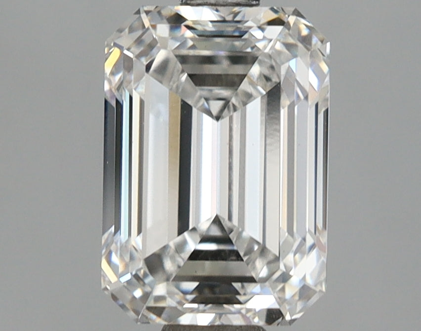 2.51 Carat Emerald Shaped, Ideal Cut, E Color, VVS2 Clarity, IGI Certified Lab Grown Diamond