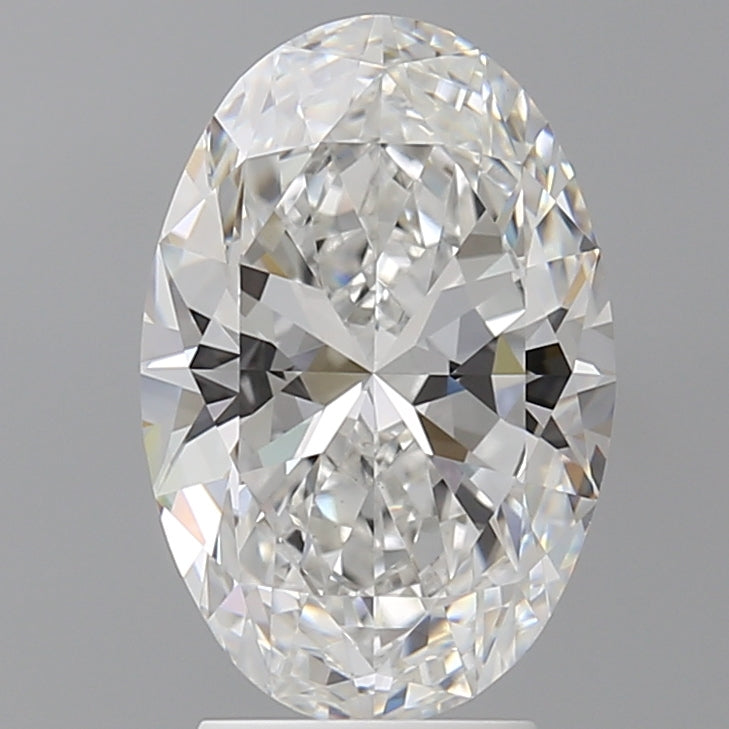 3.58 Carat Oval Shaped, Ideal Cut, E Color, VS1 Clarity, IGI Certified Lab Grown Diamond