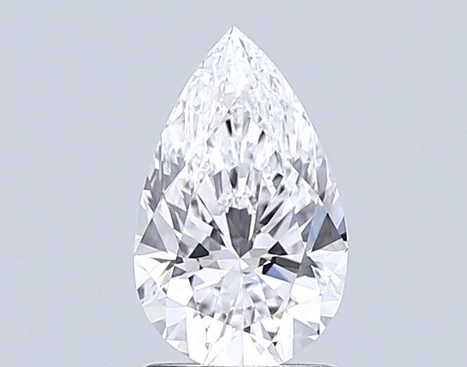 1.39 Carat Pear Shaped, Ideal Cut, E Color, VS1 Clarity, IGI Certified Lab Grown Diamond