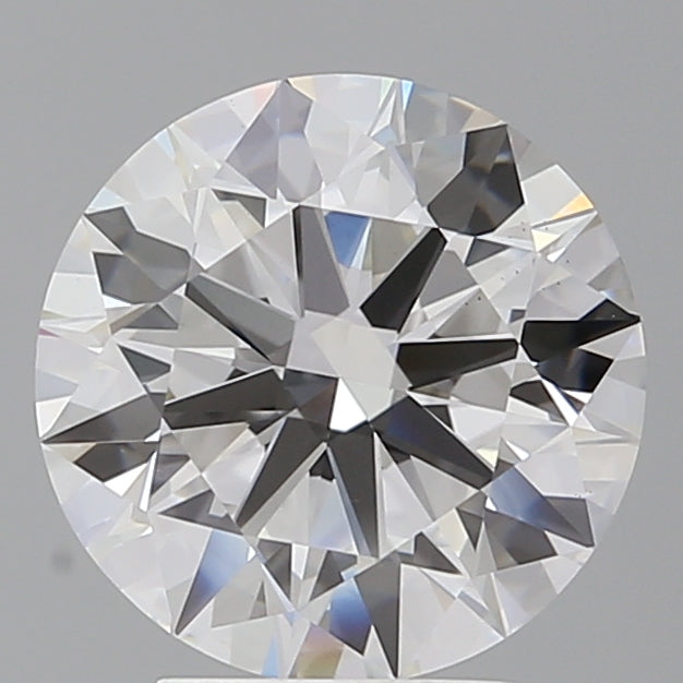 3.59 Carat Round Shaped, Ideal Cut, E Color, VS1 Clarity, IGI Certified Lab Grown Diamond