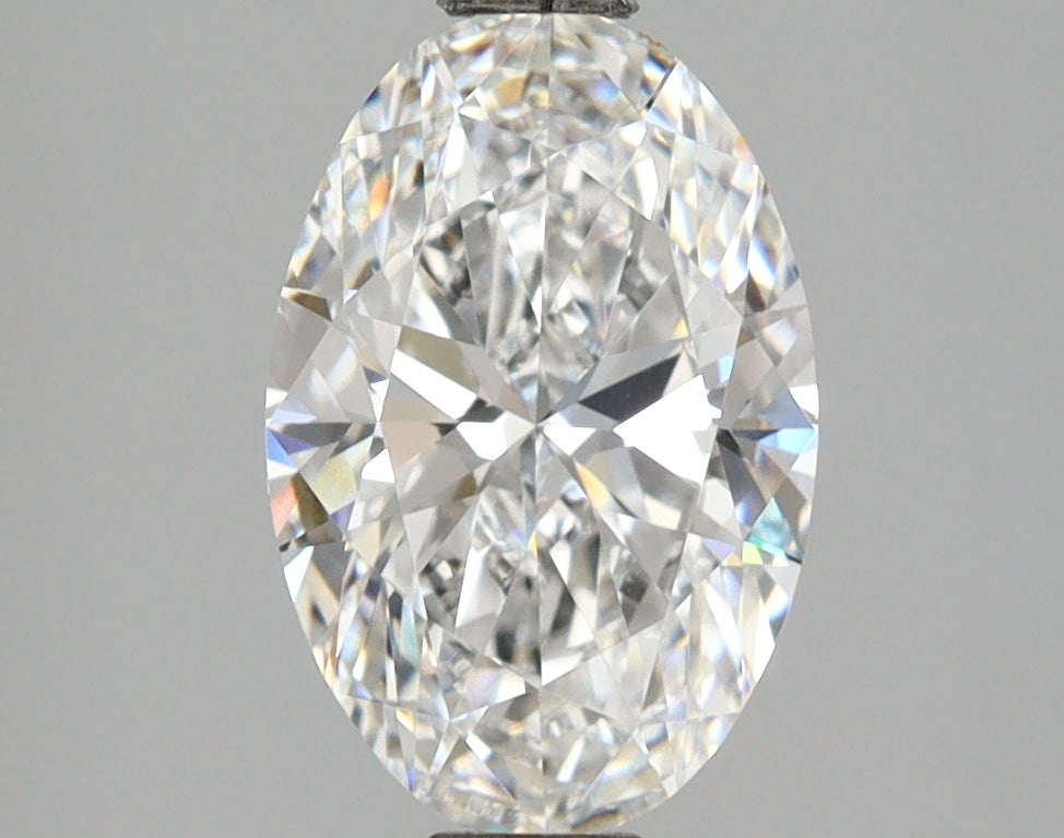 2.07 Carat Oval Shaped, Ideal Cut, E Color, VVS1 Clarity, IGI Certified Lab Grown Diamond