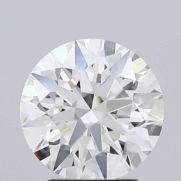 3.07 Carat Round Shaped, Ideal Cut, G Color, VS1 Clarity, IGI Certified Lab Grown Diamond