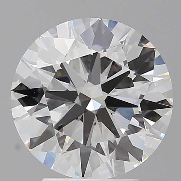 3.55 Carat Round Shaped, Ideal Cut, E Color, VVS2 Clarity, IGI Certified Lab Grown Diamond
