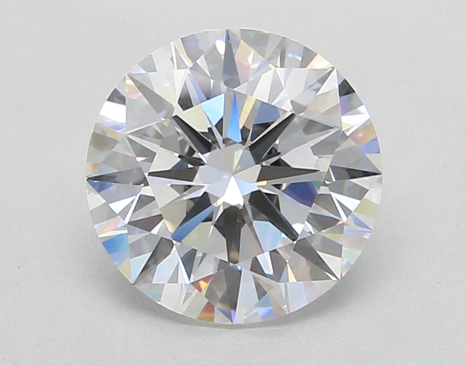 3.44 Carat Round Shaped, Ideal Cut, E Color, VVS2 Clarity, IGI Certified Lab Grown Diamond