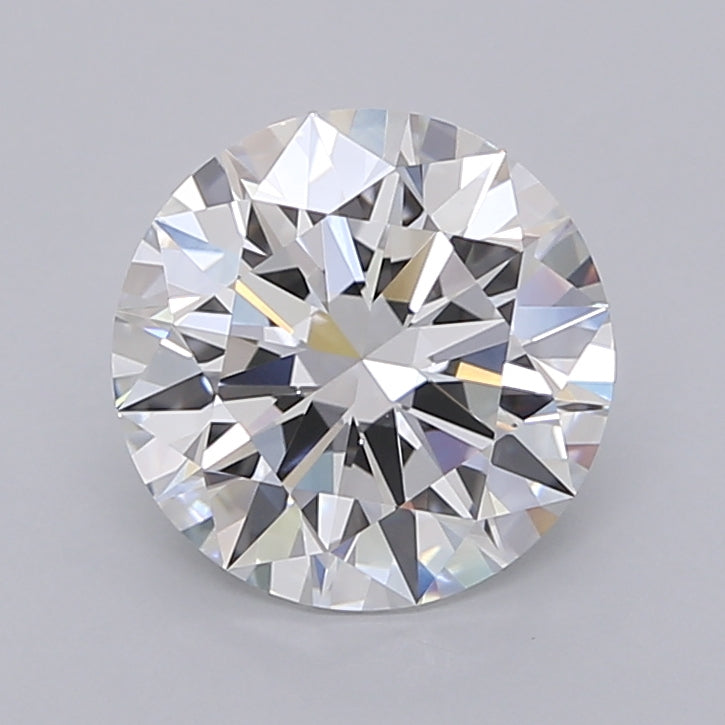 2.54 Carat Round Shaped, Excellent Cut, E Color, VVS2 Clarity, IGI Certified Lab Grown Diamond