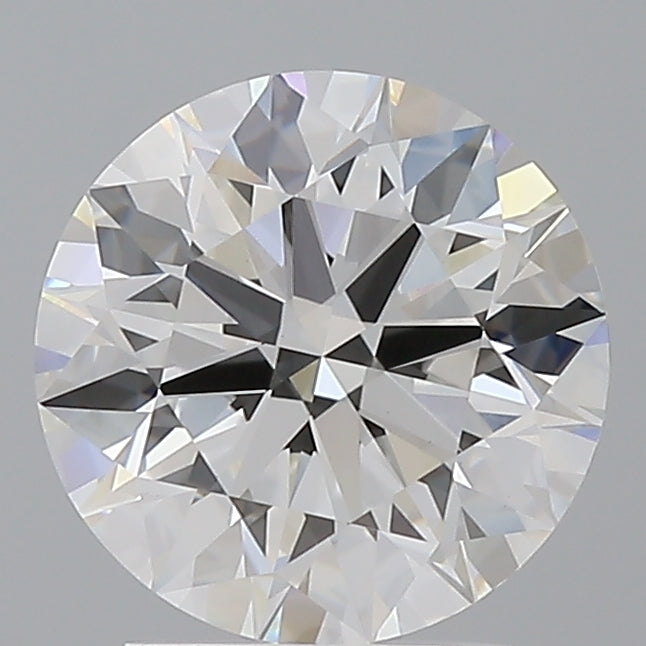 2.57 Carat Round Shaped, Ideal Cut, E Color, VVS2 Clarity, IGI Certified Lab Grown Diamond