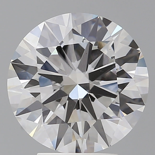 4.05 Carat Round Shaped, Ideal Cut, F Color, VS1 Clarity, IGI Certified Lab Grown Diamond