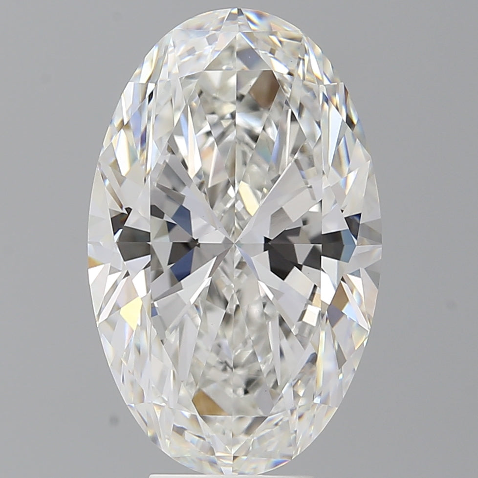 7.59 Carat Oval Shaped, Ideal Cut, F Color, VVS2 Clarity, IGI Certified Lab Grown Diamond
