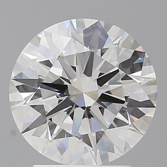 2.58 Carat Round Shaped, Ideal Cut, F Color, VVS2 Clarity, IGI Certified Lab Grown Diamond
