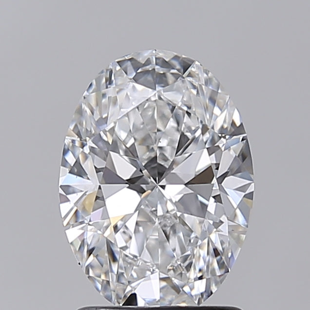 1.51 Carat Oval Shaped, Excellent Cut, D Color, VVS1 Clarity, IGI Certified Lab Grown Diamond