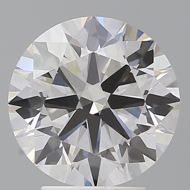 3.52 Carat Round Shaped, Excellent Cut, F Color, VVS2 Clarity, IGI Certified Lab Grown Diamond
