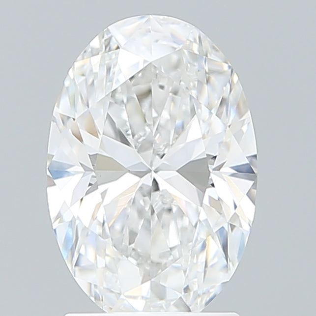 2.07 Carat Oval Shaped, Excellent Cut, D Color, VVS2 Clarity, IGI Certified Lab Grown Diamond