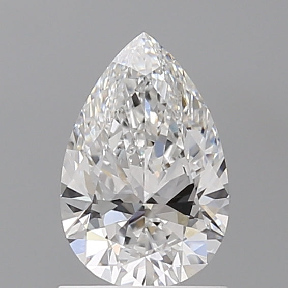 1.09 Carat Pear Shaped, Ideal Cut, D Color, VVS2 Clarity, IGI Certified Lab Grown Diamond