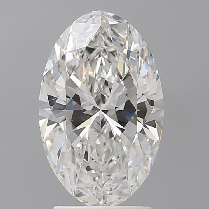 2.52 Carat Oval Shaped, Ideal Cut, E Color, VS1 Clarity, IGI Certified Lab Grown Diamond
