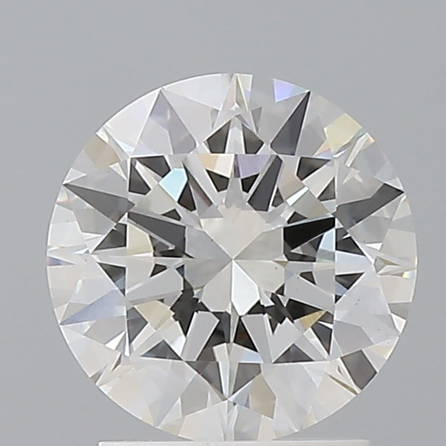 2.01 Carat Round Shaped, Excellent Cut, F Color, VS1 Clarity, IGI Certified Lab Grown Diamond