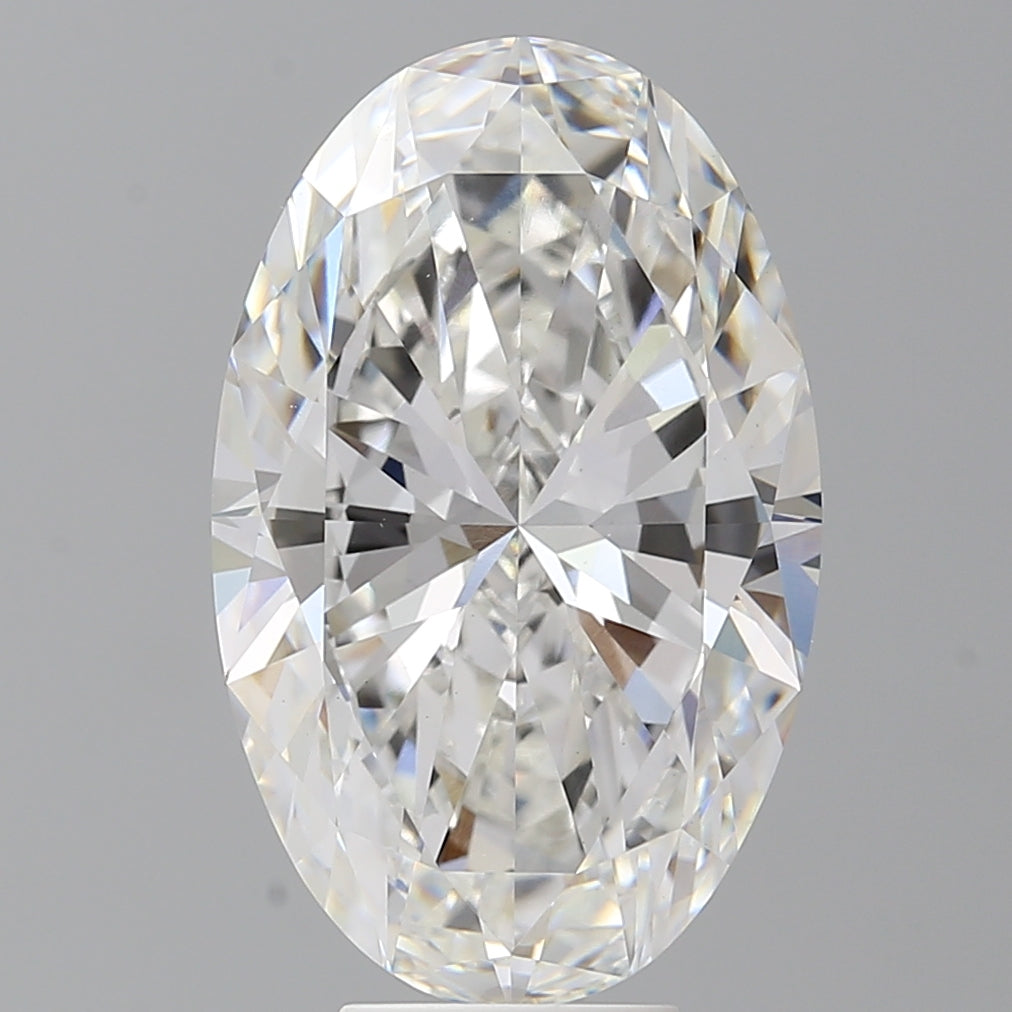 7.54 Carat Oval Shaped, Excellent Cut, F Color, VS1 Clarity, IGI Certified Lab Grown Diamond