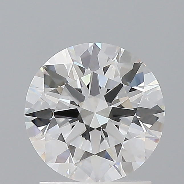 1.55 Carat Round Shaped, Ideal Cut, D Color, VVS2 Clarity, IGI Certified Lab Grown Diamond