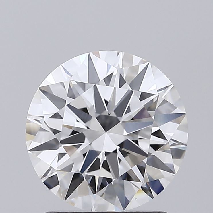 1.50 Carat Round Shaped, Excellent Cut, D Color, VS1 Clarity, IGI Certified Lab Grown Diamond