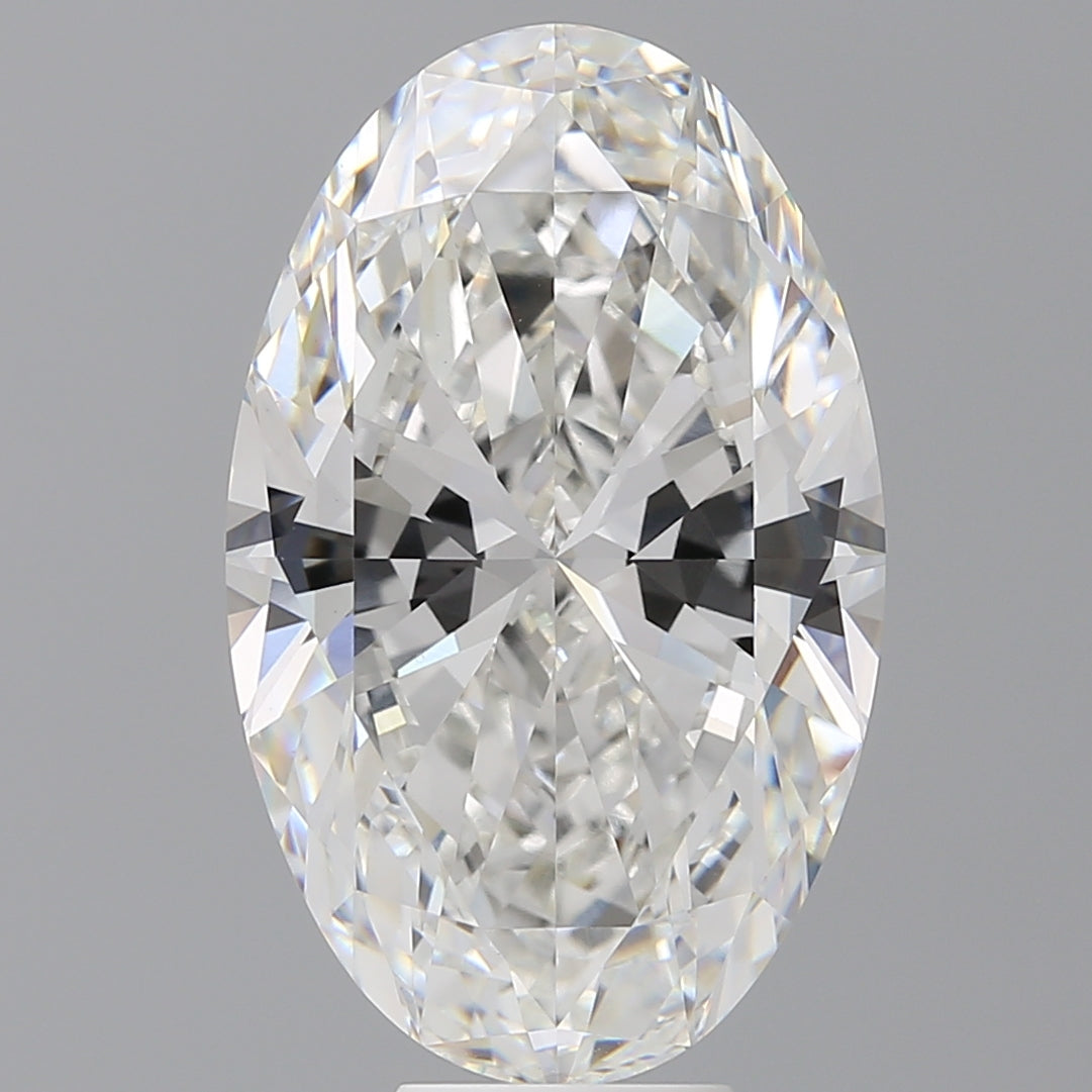10.01 Carat Oval Shaped, Ideal Cut, F Color, VVS2 Clarity, IGI Certified Lab Grown Diamond