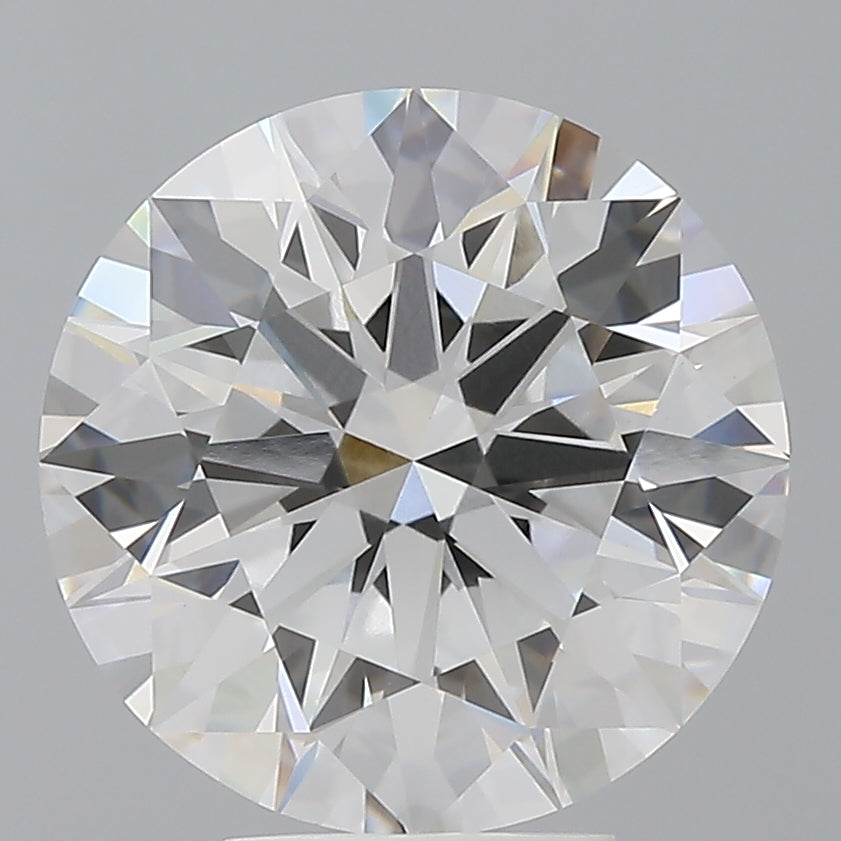 5.52 Carat Round Shaped, Ideal Cut, E Color, VVS2 Clarity, IGI Certified Lab Grown Diamond