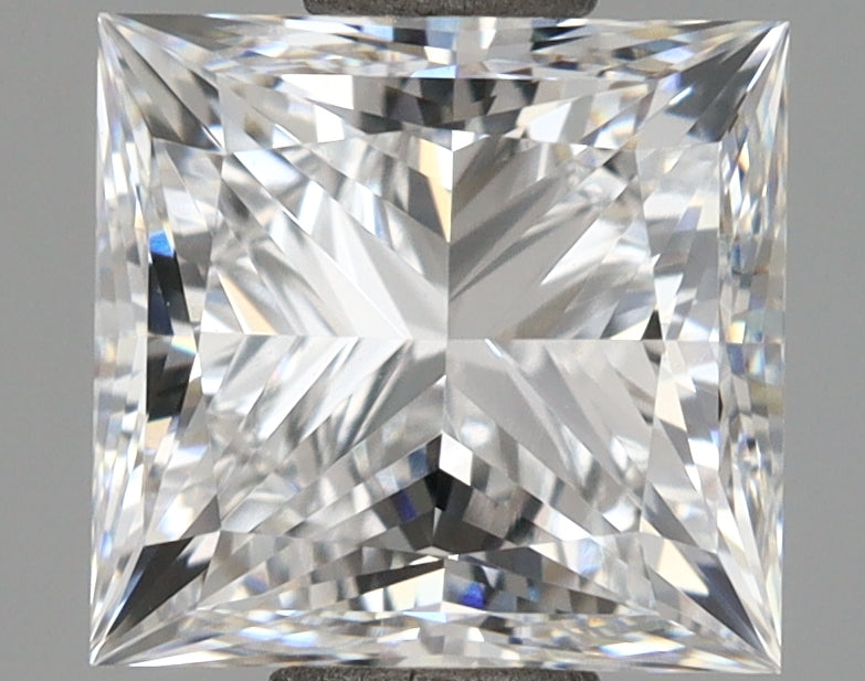1.74 Carat Princess Shaped, Ideal Cut, D Color, VVS1 Clarity, IGI Certified Lab Grown Diamond