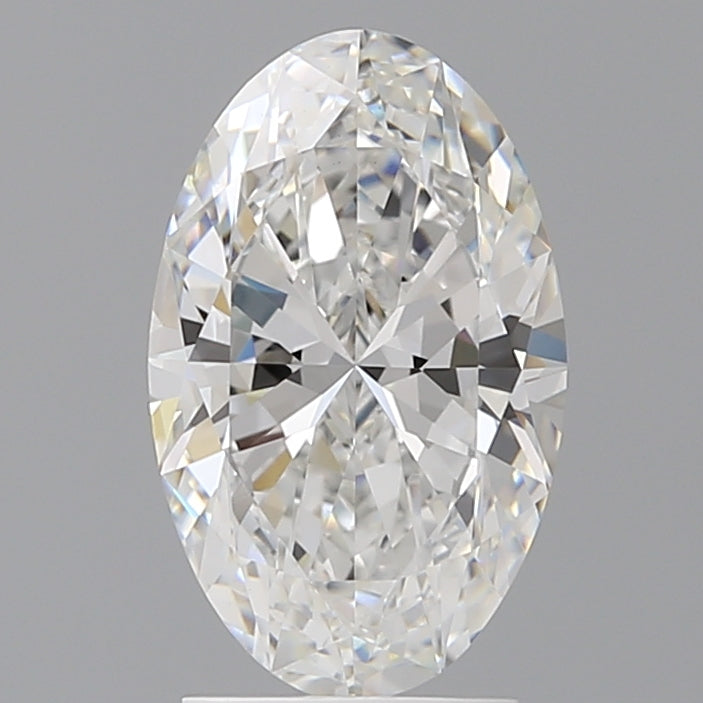 2.58 Carat Oval Shaped, Ideal Cut, E Color, VS1 Clarity, IGI Certified Lab Grown Diamond