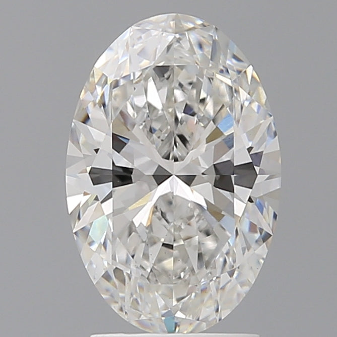 2.52 Carat Oval Shaped, Ideal Cut, E Color, VS1 Clarity, IGI Certified Lab Grown Diamond