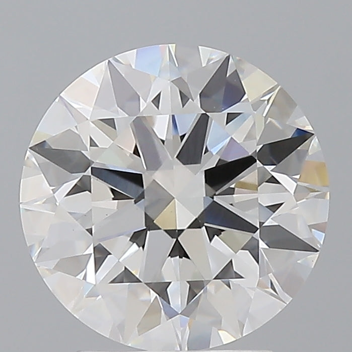 3.10 Carat Round Shaped, Ideal Cut, E Color, VVS2 Clarity, IGI Certified Lab Grown Diamond