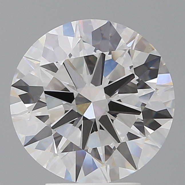 4.01 Carat Round Shaped, Excellent Cut, E Color, VVS2 Clarity, IGI Certified Lab Grown Diamond