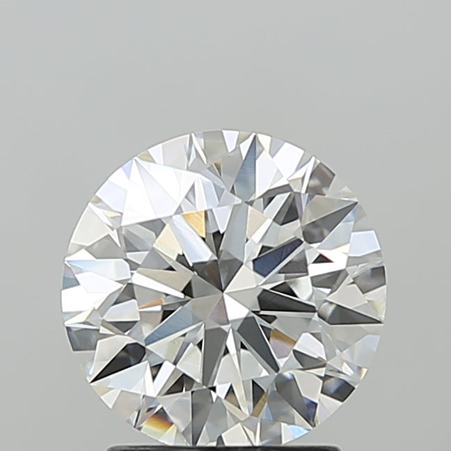 2.07 Carat Round Shaped, Ideal Cut, E Color, VVS2 Clarity, IGI Certified Lab Grown Diamond