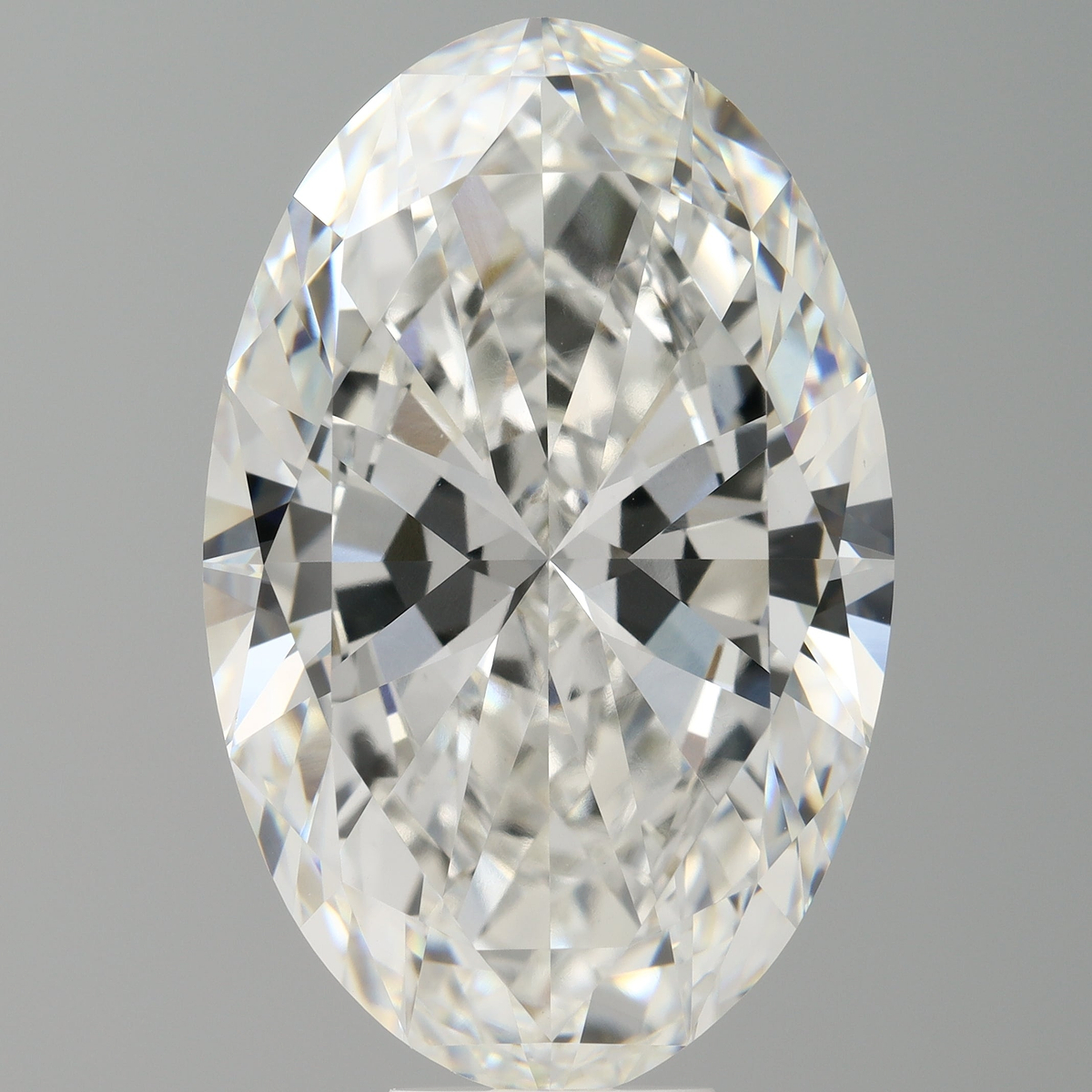 11.03 Carat Oval Shaped, Excellent Cut, F Color, VVS2 Clarity, IGI Certified Lab Grown Diamond