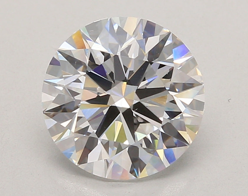 3.02 Carat Round Shaped, Ideal Cut, E Color, VVS2 Clarity, IGI Certified Lab Grown Diamond