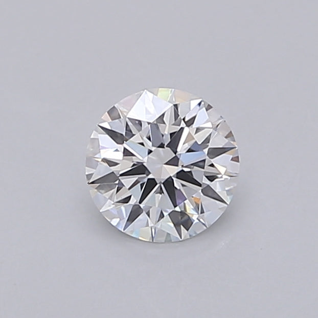 0.54 Carat Round Shaped, Ideal Cut, D Color, VVS2 Clarity, IGI Certified Lab Grown Diamond