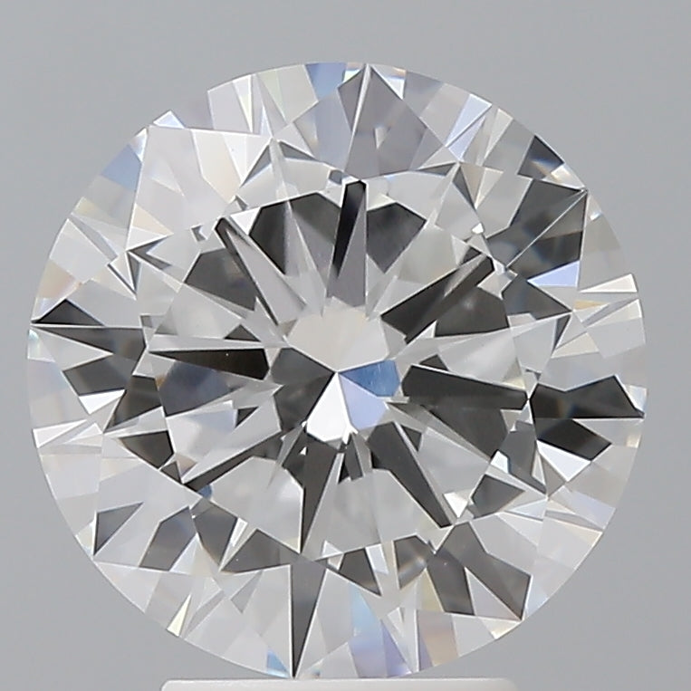 4.03 Carat Round Shaped, Ideal Cut, E Color, VVS2 Clarity, IGI Certified Lab Grown Diamond