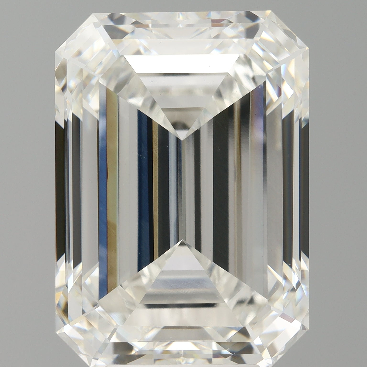 8.01 Carat Emerald Shaped, Ideal Cut, F Color, VS1 Clarity, IGI Certified Lab Grown Diamond