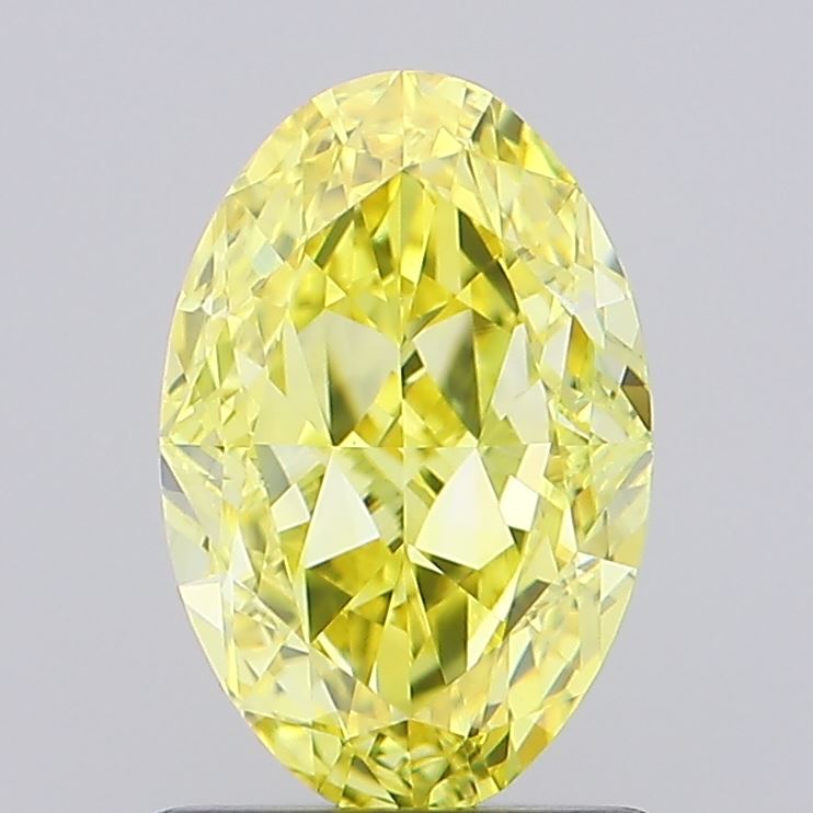 1.31 Carat Oval Shaped, Ideal Cut, VVS2 Clarity, IGI Certified Lab Grown Diamond