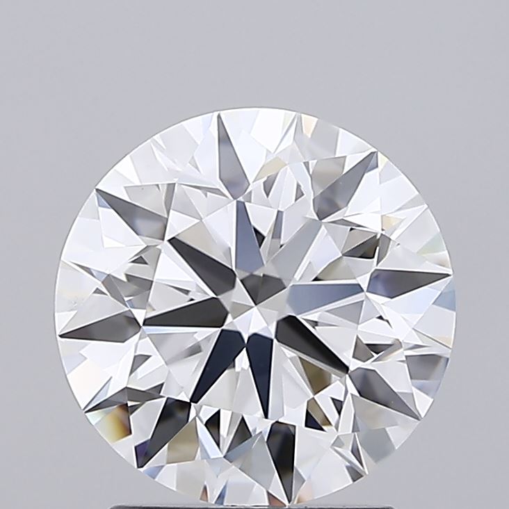 2.11 Carat Round Shaped, Ideal Cut, E Color, VVS1 Clarity, IGI Certified Lab Grown Diamond
