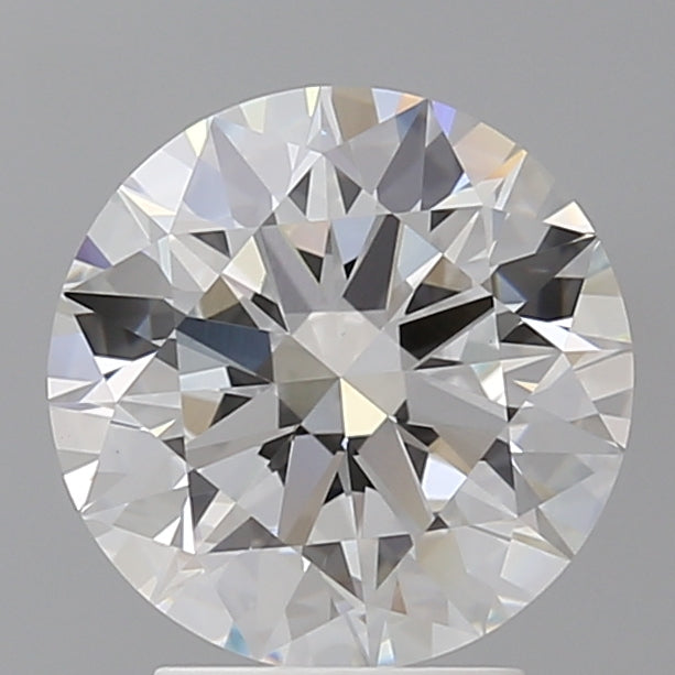 3.10 Carat Round Shaped, Ideal Cut, E Color, VVS2 Clarity, IGI Certified Lab Grown Diamond