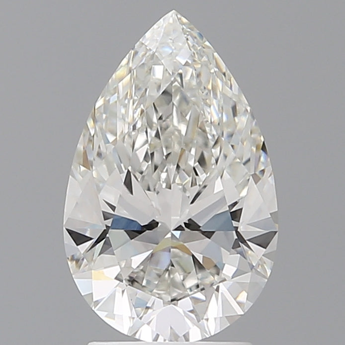 2.54 Carat Pear Shaped, Ideal Cut, F Color, VVS1 Clarity, IGI Certified Lab Grown Diamond