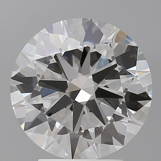 3.53 Carat Round Shaped, Excellent Cut, F Color, VVS2 Clarity, IGI Certified Lab Grown Diamond