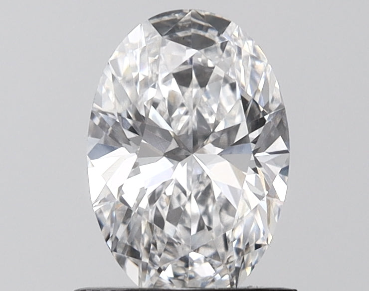 1.24 Carat Oval Shaped, Ideal Cut, D Color, VS1 Clarity, IGI Certified Lab Grown Diamond