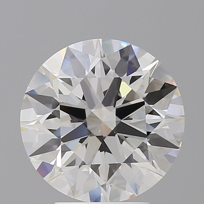4.05 Carat Round Shaped, Ideal Cut, E Color, VVS2 Clarity, IGI Certified Lab Grown Diamond